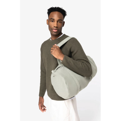 Fleece duffel bag